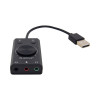 Внешняя USB звуковая карта ORICO SC2 для компьютера, ноутбука - 3